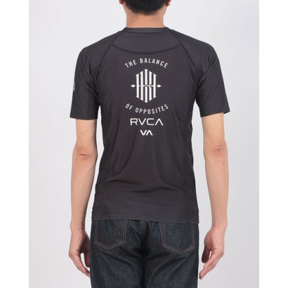KHIxRVCA RS HS S/S ラッシュガード （BLK）｜詳細画像