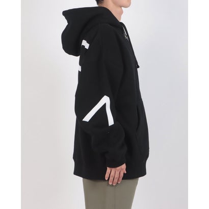 ルーカ RVCA BACK SIDE ARCH ZIP HD Hoodie ZIP （BLK）｜詳細画像