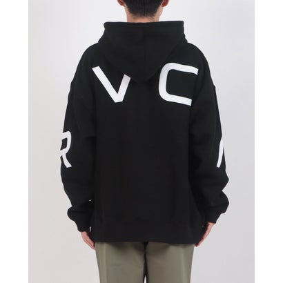 ルーカ RVCA BACK SIDE ARCH ZIP HD Hoodie ZIP （BLK）｜詳細画像