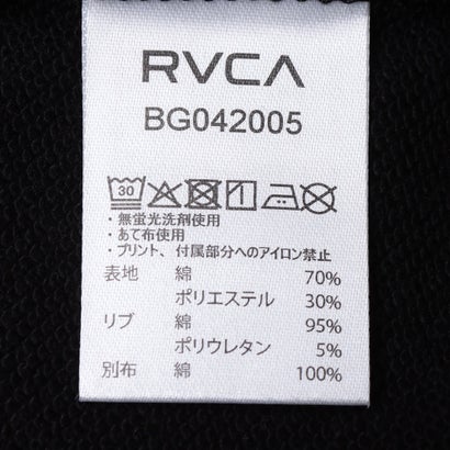 BACK SIDE BISCUIT RVCA HD Hoodie Pullover （LKH）｜詳細画像
