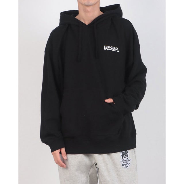 BACK SIDE BISCUIT HD Hoodie Pullover （BLK）