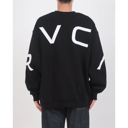 ルーカ RVCA BACK SIDE ARCH RVCA CR Crew Pullover （BLK）｜詳細画像