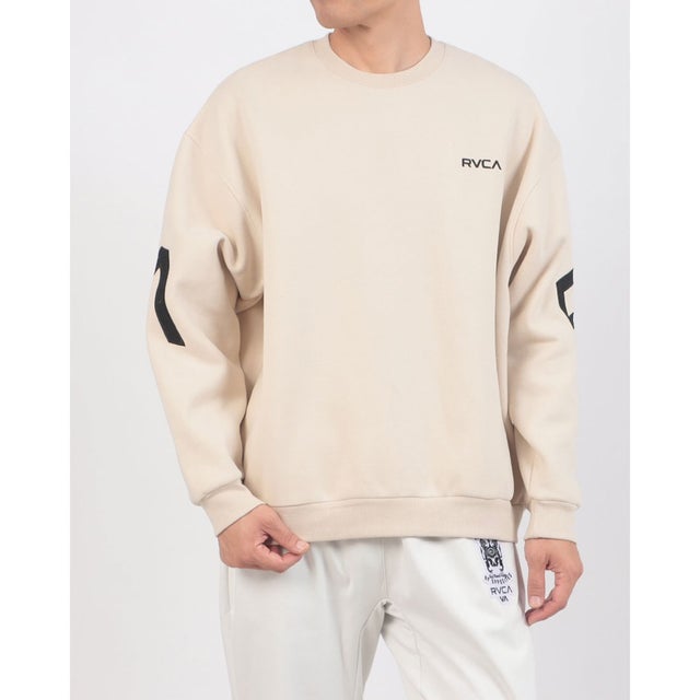 BACK SIDE ARCH CR Crew Pullover （CER）