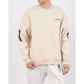 BACK SIDE ARCH CR Crew Pullover （CER）