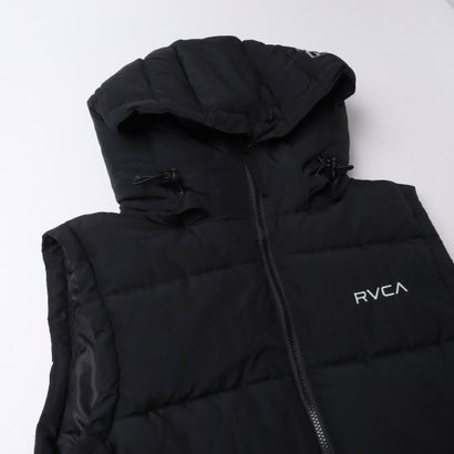 BACK PATCH PUFFER VEST （BLK）｜詳細画像