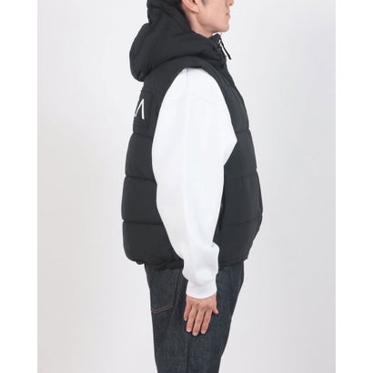 ルーカ RVCA BACK PATCH PUFFER VEST （BLK）｜詳細画像