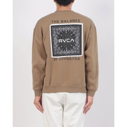 ルーカ RVCA BANDANA BALANCE CRAST CR Crew Pullover （KHA）｜詳細画像