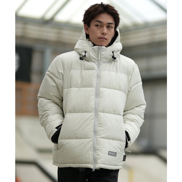 ジャケット メンズ ロゴ バックプリント 中綿 軽量 （SIB）
