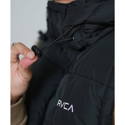 ルーカ RVCA ベスト メンズ ロゴ バックプリント 中綿 軽量 （BLK）｜詳細画像