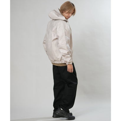 ルーカ RVCA ジャケット メンズ フェイクレザー ジップアップ フーディー BG042752 （BLK）｜詳細画像