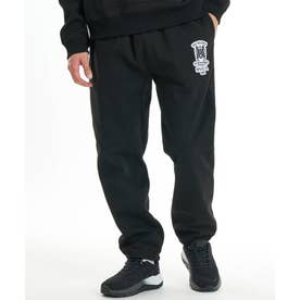 ロングパンツ メンズ スウェット パンツ 防風 撥水 （BLK）