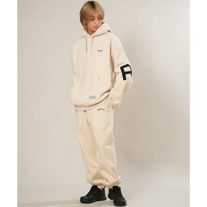 プルオーバー パーカー フーディー メンズ 裏起毛 BACK （BLK）｜詳細画像