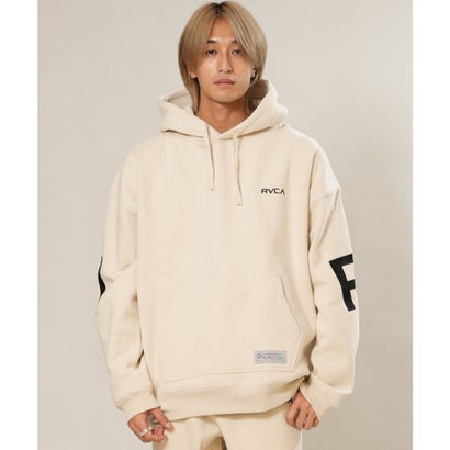 プルオーバー パーカー フーディー メンズ 裏起毛 BACK （BLK）｜詳細画像