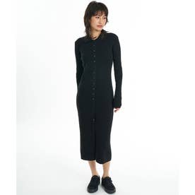 ワンピース レディース ロング丈 SLIM DRESS BG044353 （BLK）