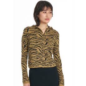 カーディガン レディース フード付き SLIM ZIP HOODIE （LTN）
