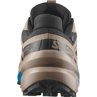 サロモン SALOMON スピードクロス 6 ゴアテックス（SPEEDCROSS 6 GORE-TEX） （Black / Desert Tan / Mykonos Blue）｜詳細画像