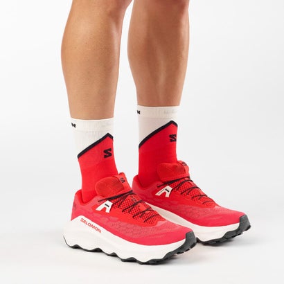 サロモン SALOMON ウルトラ グライド 4（ULTRA GLIDE 4） （Fiery Red / Vanilla Ice / Black）｜詳細画像