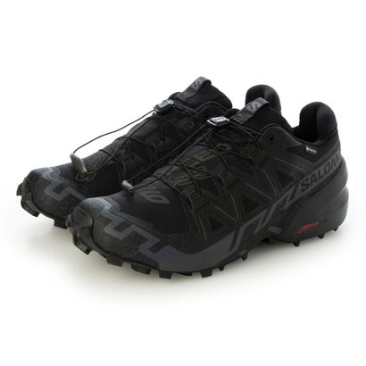 サロモン SALOMON SPEEDCROSS 6 GORE-TEX トレイルランニングシューズ （ブラック×ファントム）｜詳細画像