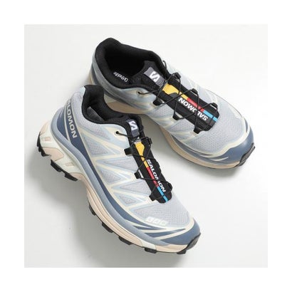 サロモン SALOMON SALOMON スニーカー XT-6 L45472800 軽量 （PEARL-BLUE/GRISAILLE/VANI）｜詳細画像