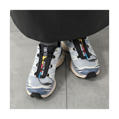 サロモン SALOMON SALOMON スニーカー XT-6 L45472800 軽量 （PEARL-BLUE/GRISAILLE/VANI）｜詳細画像