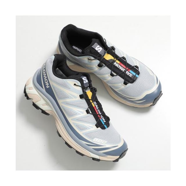 スニーカー XT-6 L45472800 軽量 （PEARL-BLUE/GRISAILLE/VANI）