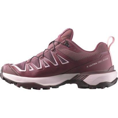 サロモン SALOMON W エックス ウルトラ 360 エッジ ゴアテックス（X ULTRA 360 EDGE GORE-TEX） （Huckleberry / Maroon Banner / Icy Pink）｜詳細画像