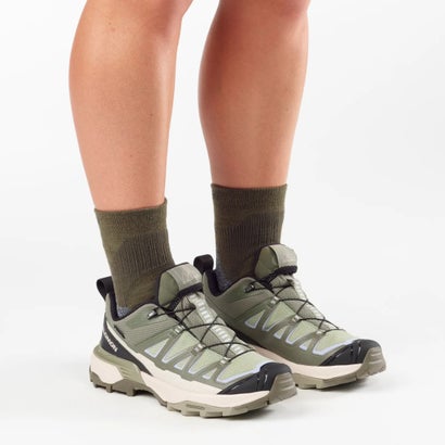 サロモン SALOMON W エックス ウルトラ 360 エッジ ゴアテックス（X ULTRA 360 EDGE GORE-TEX） （Tea / Deep Lichen Green / Brunnera Blue）｜詳細画像