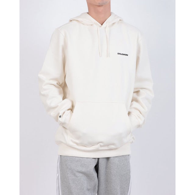 CHEST LOGO HOODIE M （WHISPER WHITE）