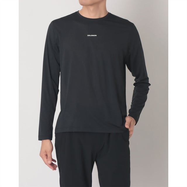 SHKout CORE LS TEE M （DEEP BLACK）