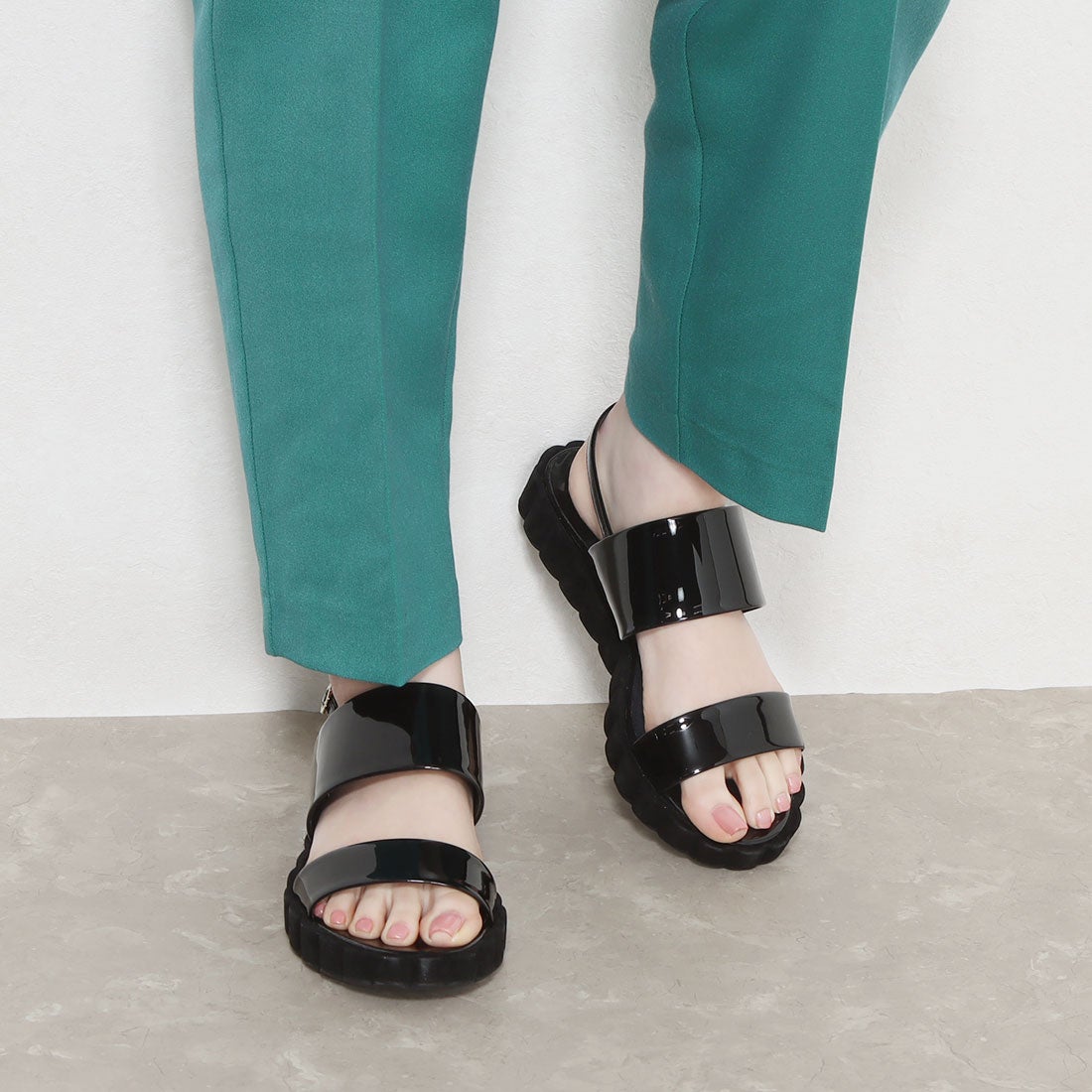 Salvatore Ferragamo フェラガモ SalvatoreFerragamo LUSIA （NERO PAT 