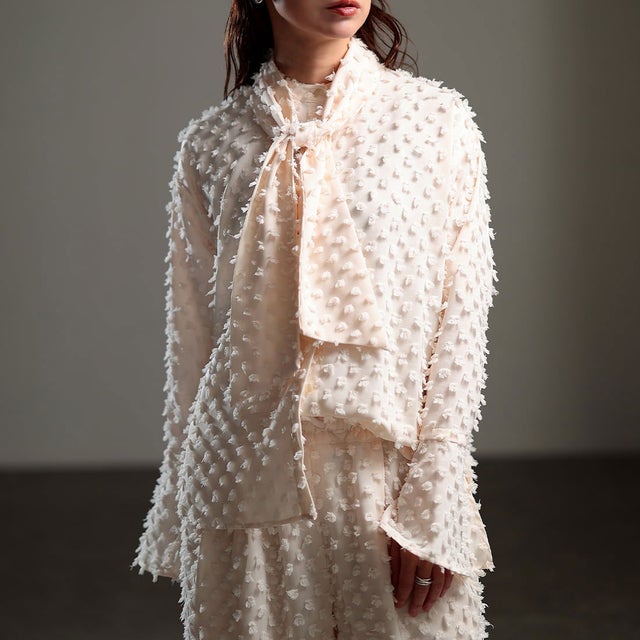 ドビータイカラーシャツ （アイボリー）