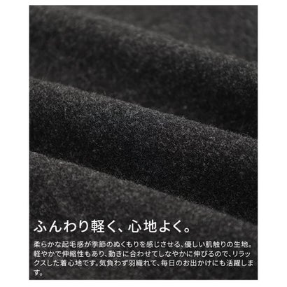 サワアラモード Sawa a la mode 袖口ギャザーフーディーブルゾン （グレー）｜詳細画像