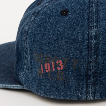 DENIM 6P CAP （NAVY）｜詳細画像