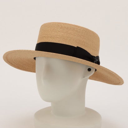 RAFFIA BRAID BOATER HAT （NATURAL）｜詳細画像