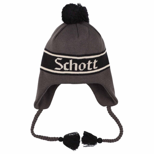 EARFLAP KNIT （GRAY）