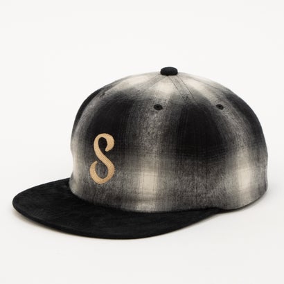 CHECK×NUBUCK 6P CAP （BLACK）｜詳細画像