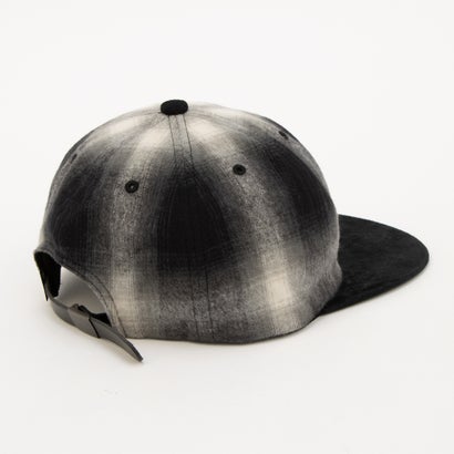 CHECK×NUBUCK 6P CAP （BLACK）｜詳細画像