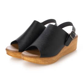サンダル 2way 厚底 5cm ウェッジソール サボサンダル 靴 レディースシューズ 婦人靴 日本製