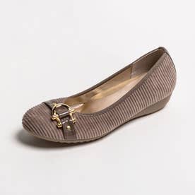 パンプス 痛くない バックル 軽量 クッション 日本製 靴 レディースシューズ 婦人靴 （オーク）
