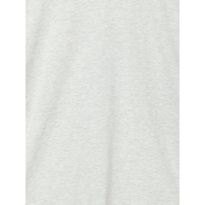 レース付きロゴプリントロングTシャツ （クリーム）｜詳細画像
