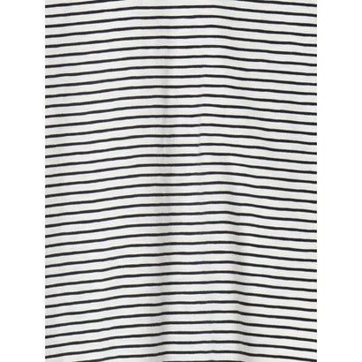 スラブ天竺長袖インナー （ボーダー）｜詳細画像