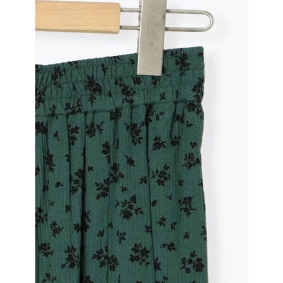 サマンサ モスモス Samansa Mos2 花柄フレアスカート （グリーン）｜詳細画像