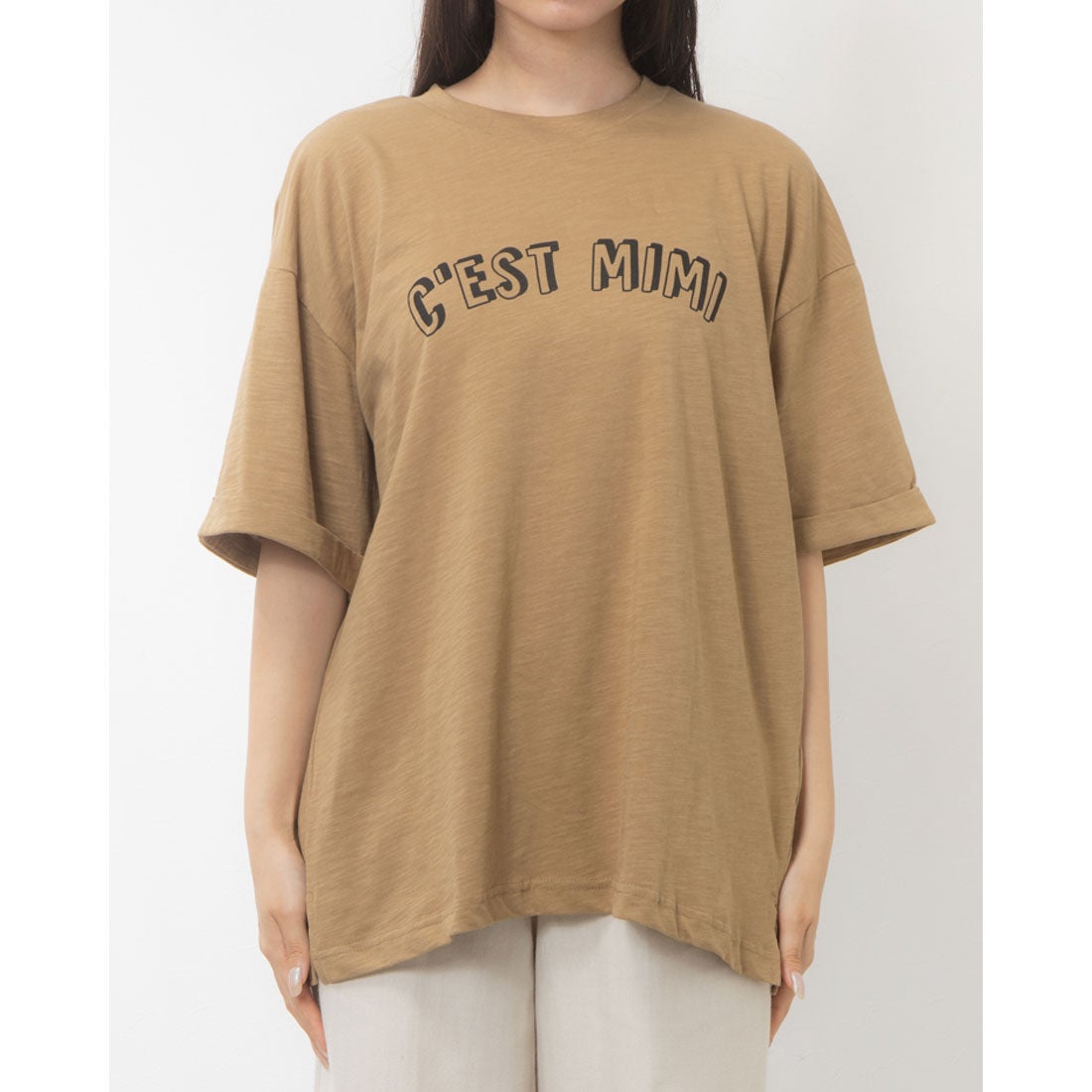T シャツ スラブ天竺 天竺 ロゴ YARRA スラブ天竺長袖ロゴTEE YR-1641-206 - UNLIMI アンリミ