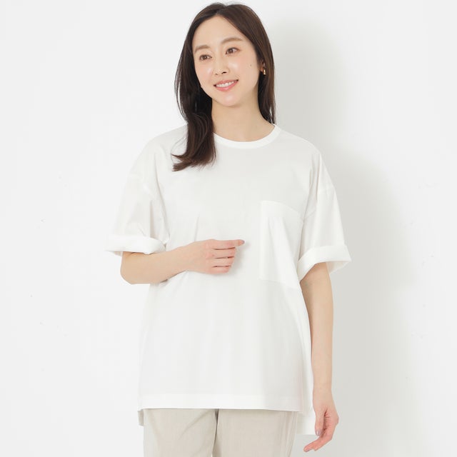 
                    【DRESOPHY】ポケットTシャツ （UNISEX） （ホワイト）