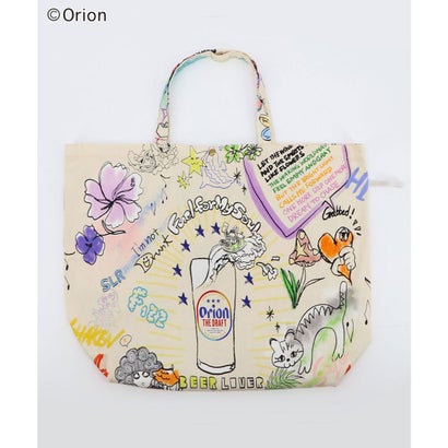 orion×ScoLar 2柄トートバッグ （ベージュ）｜詳細画像