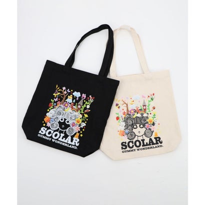 スカラー ScoLar グミスカラーちゃんトートバッグ （アイボリー）｜詳細画像
