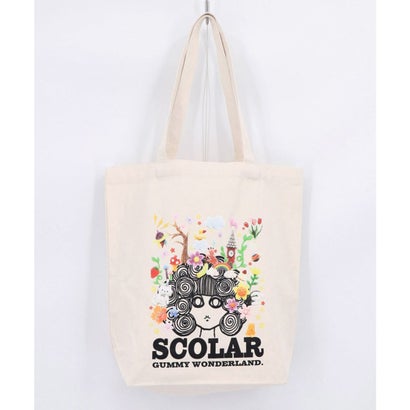 スカラー ScoLar グミスカラーちゃんトートバッグ （アイボリー）｜詳細画像