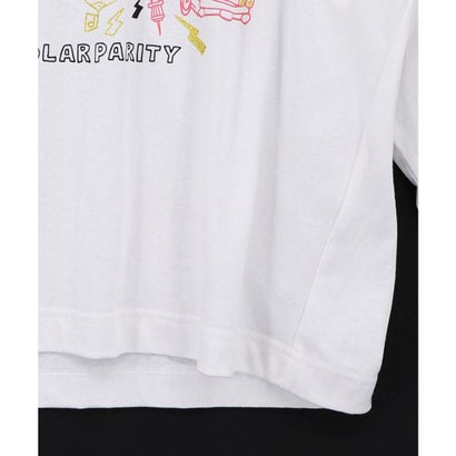 Parityキャラ 惑星ラメプリントTシャツ （ブラック）｜詳細画像