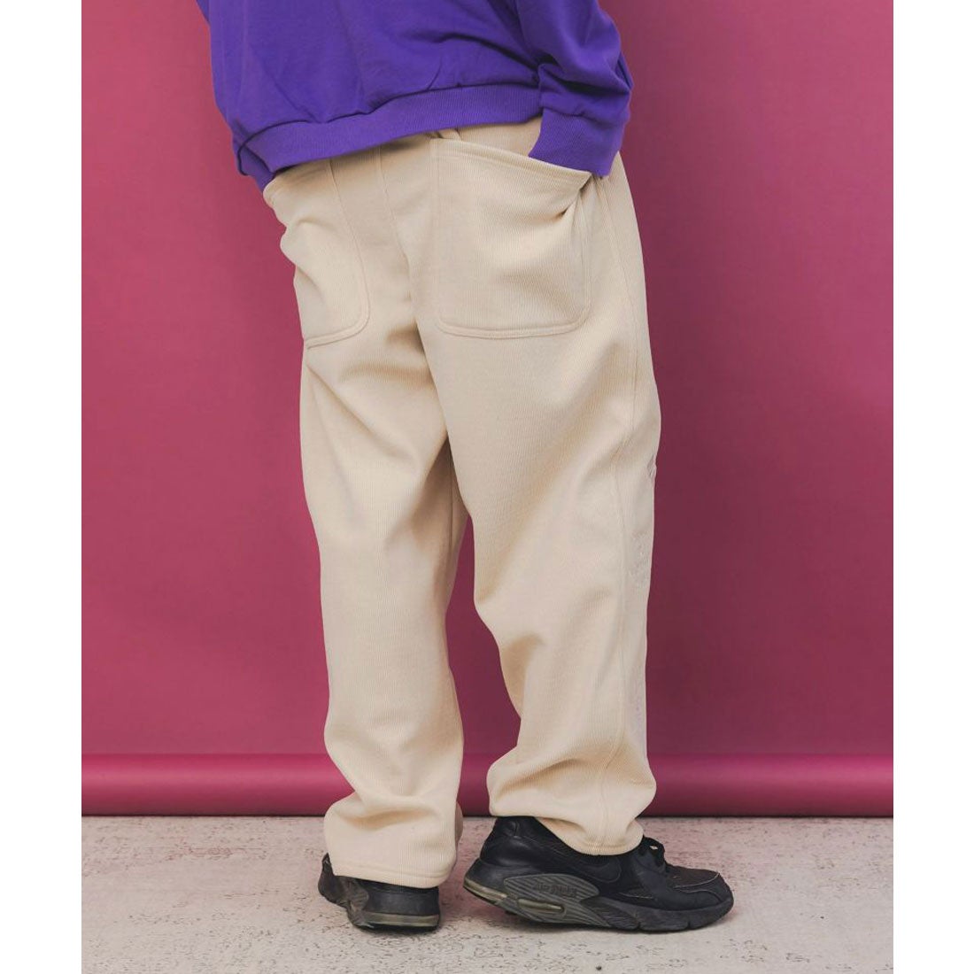 スカラー ScoLar ラビルとネコのスノーメモリー裏起毛パンツ