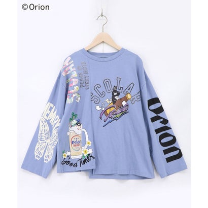orion×ScoLar GOOD TIME ORION リメイク風T （ブルー）｜詳細画像